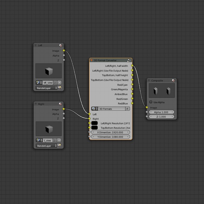 3D formats Node Tree preview image 1